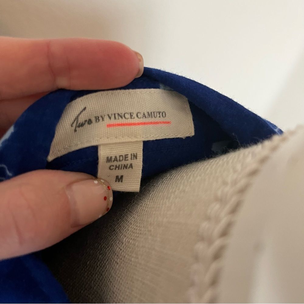 Two By Vince Camuto Button Down Top With Butterfl… - image 4